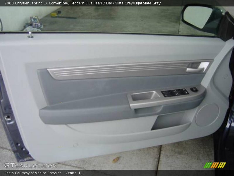 Modern Blue Pearl / Dark Slate Gray/Light Slate Gray 2008 Chrysler Sebring LX Convertible