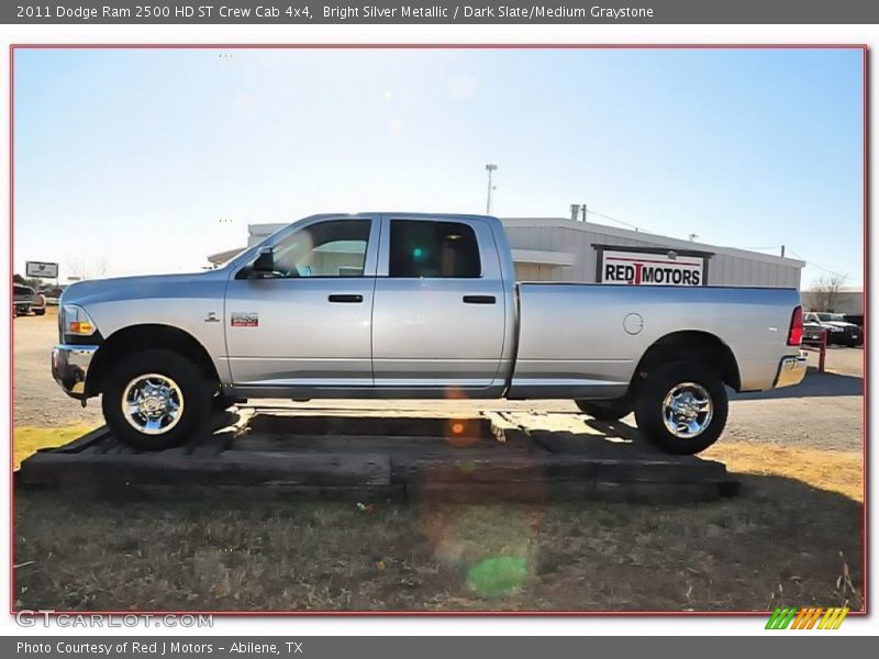 Bright Silver Metallic / Dark Slate/Medium Graystone 2011 Dodge Ram 2500 HD ST Crew Cab 4x4