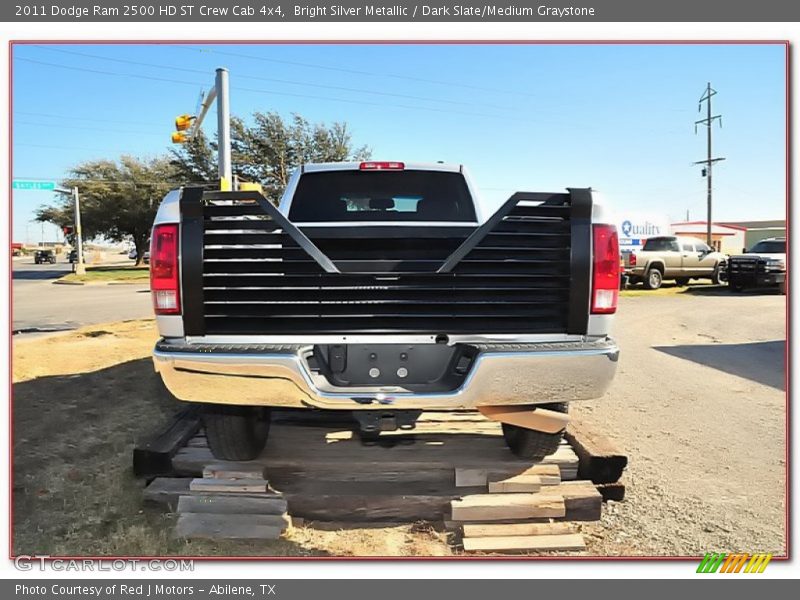 Bright Silver Metallic / Dark Slate/Medium Graystone 2011 Dodge Ram 2500 HD ST Crew Cab 4x4