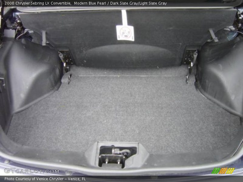 Modern Blue Pearl / Dark Slate Gray/Light Slate Gray 2008 Chrysler Sebring LX Convertible