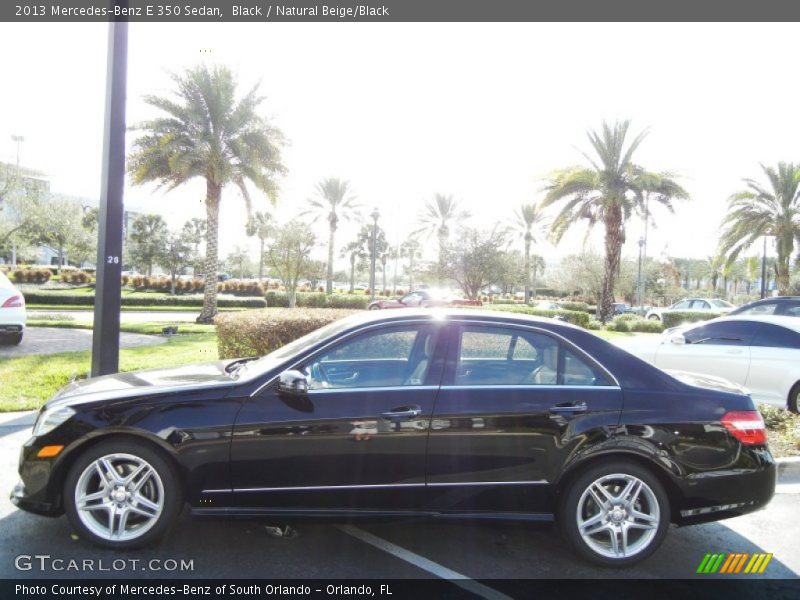 Black / Natural Beige/Black 2013 Mercedes-Benz E 350 Sedan