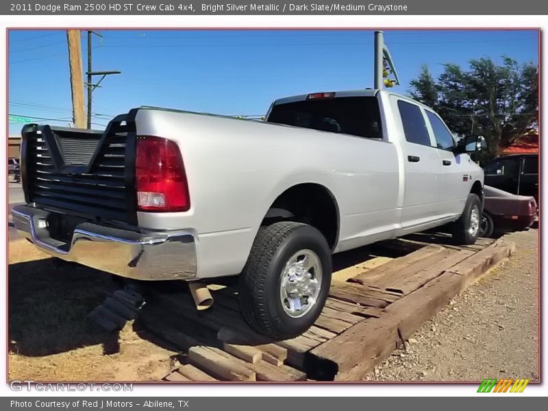 Bright Silver Metallic / Dark Slate/Medium Graystone 2011 Dodge Ram 2500 HD ST Crew Cab 4x4
