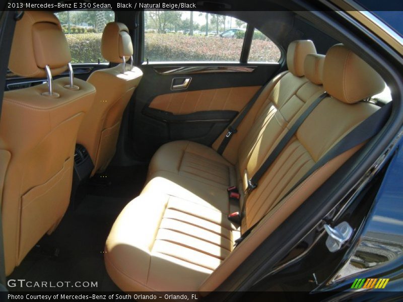 Rear Seat of 2013 E 350 Sedan