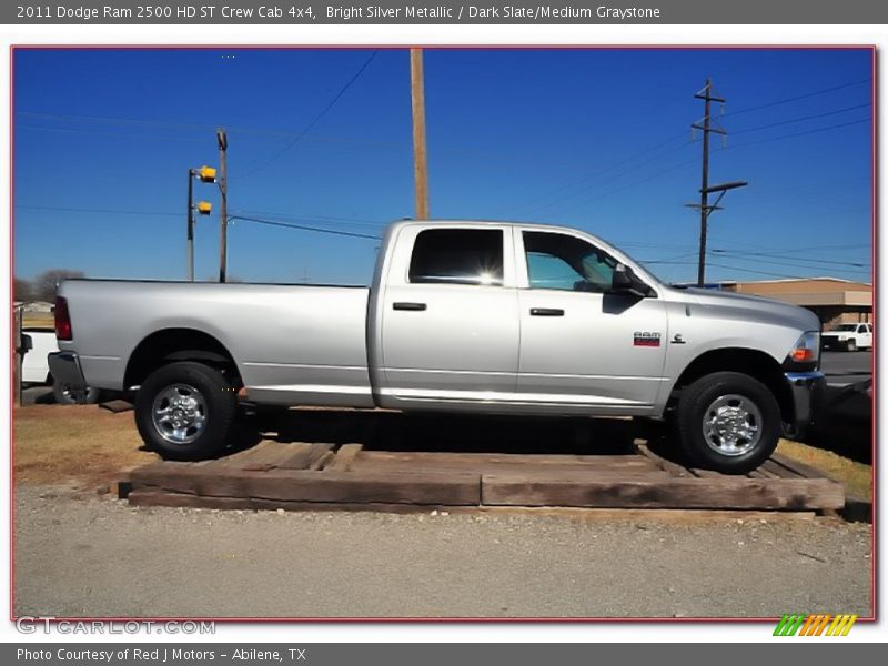 Bright Silver Metallic / Dark Slate/Medium Graystone 2011 Dodge Ram 2500 HD ST Crew Cab 4x4