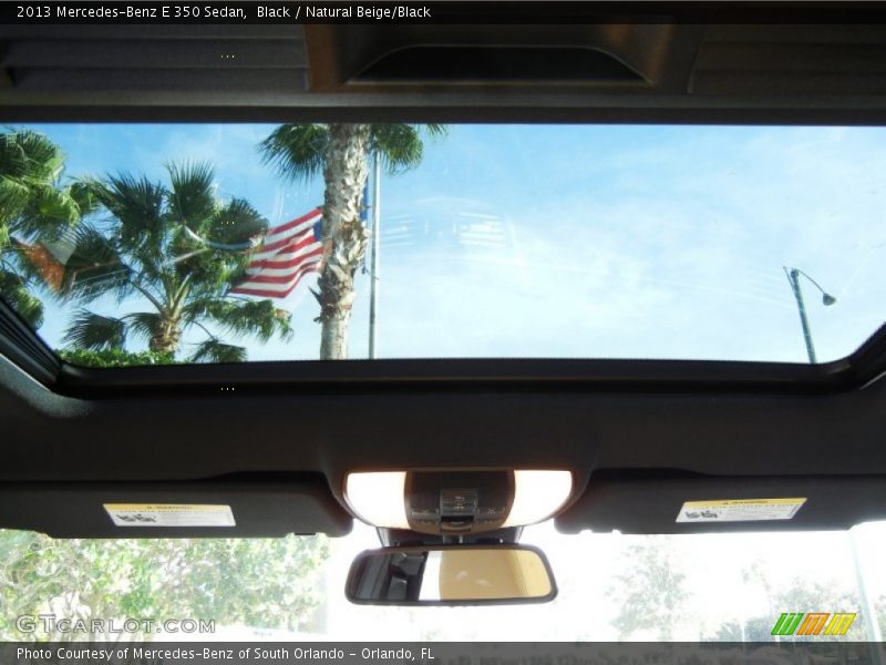 Black / Natural Beige/Black 2013 Mercedes-Benz E 350 Sedan