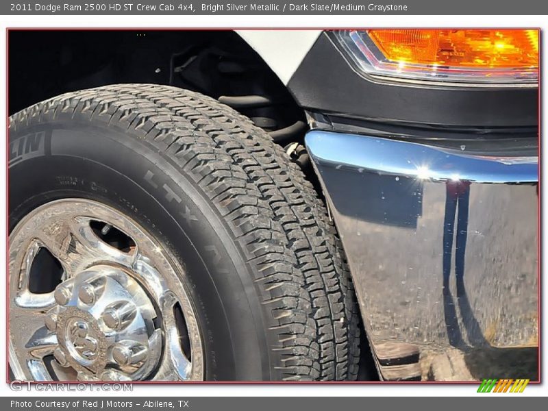 Bright Silver Metallic / Dark Slate/Medium Graystone 2011 Dodge Ram 2500 HD ST Crew Cab 4x4
