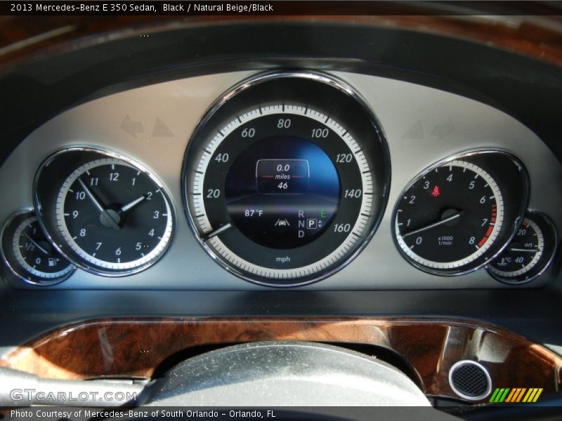  2013 E 350 Sedan 350 Sedan Gauges