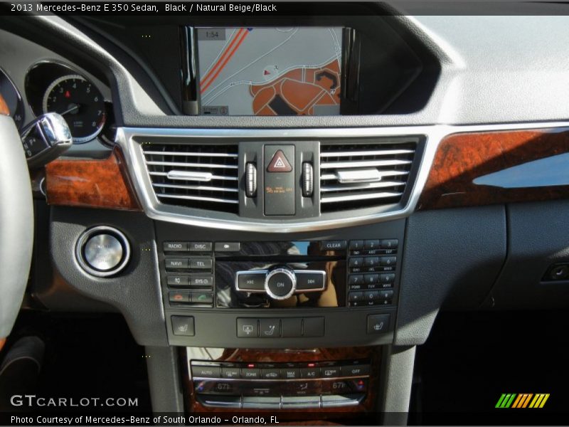 Black / Natural Beige/Black 2013 Mercedes-Benz E 350 Sedan