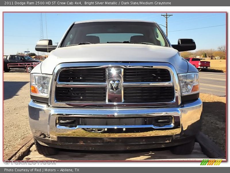Bright Silver Metallic / Dark Slate/Medium Graystone 2011 Dodge Ram 2500 HD ST Crew Cab 4x4