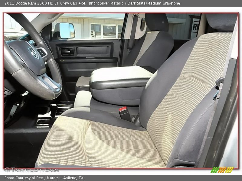 Bright Silver Metallic / Dark Slate/Medium Graystone 2011 Dodge Ram 2500 HD ST Crew Cab 4x4