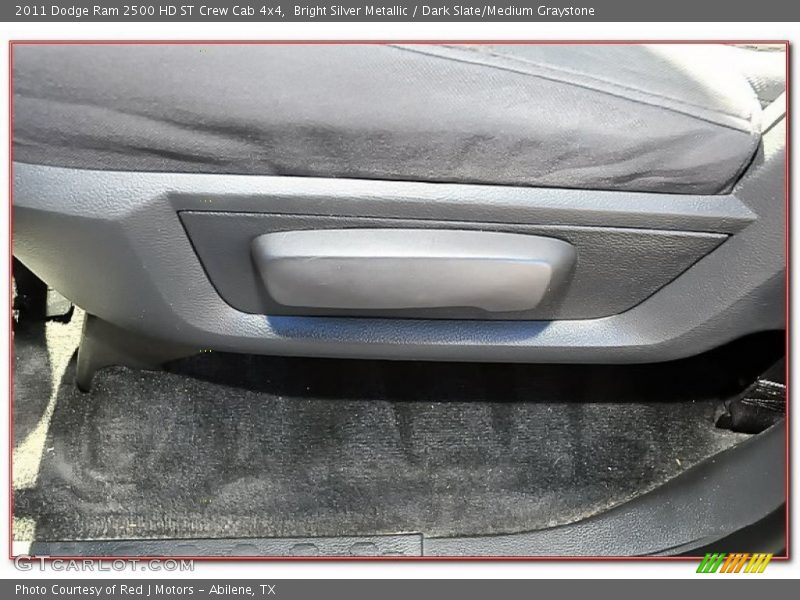 Bright Silver Metallic / Dark Slate/Medium Graystone 2011 Dodge Ram 2500 HD ST Crew Cab 4x4