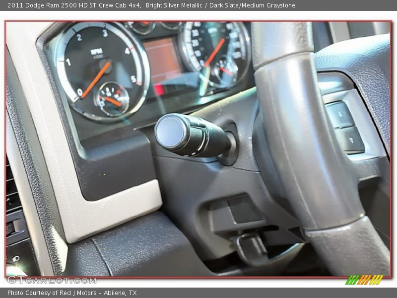 Bright Silver Metallic / Dark Slate/Medium Graystone 2011 Dodge Ram 2500 HD ST Crew Cab 4x4