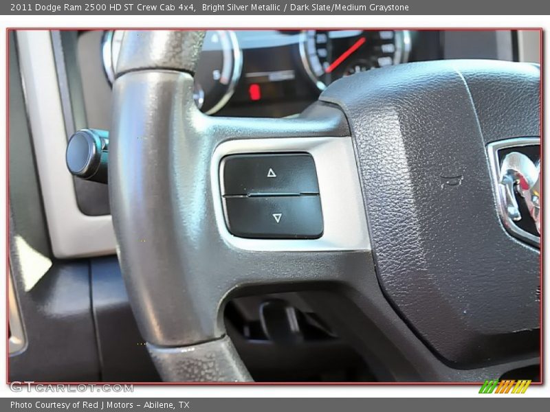 Bright Silver Metallic / Dark Slate/Medium Graystone 2011 Dodge Ram 2500 HD ST Crew Cab 4x4