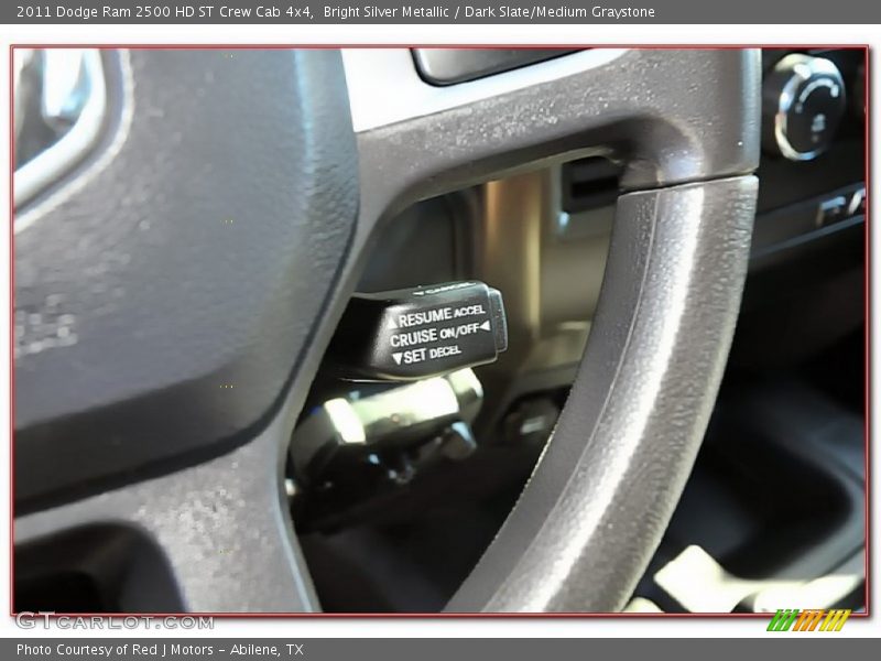Bright Silver Metallic / Dark Slate/Medium Graystone 2011 Dodge Ram 2500 HD ST Crew Cab 4x4