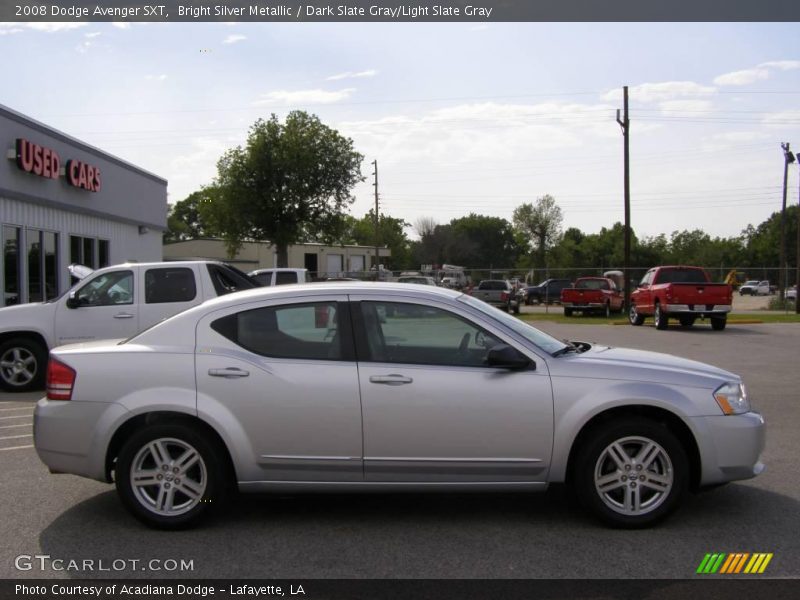 Bright Silver Metallic / Dark Slate Gray/Light Slate Gray 2008 Dodge Avenger SXT