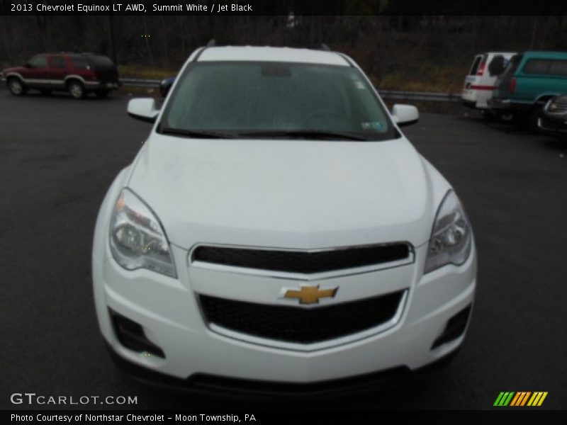 Summit White / Jet Black 2013 Chevrolet Equinox LT AWD