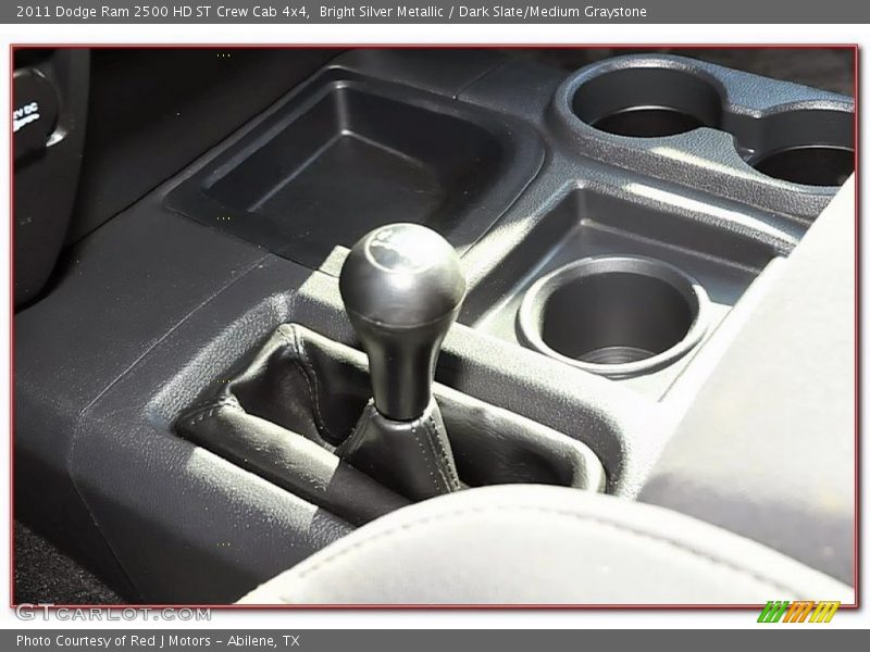 Bright Silver Metallic / Dark Slate/Medium Graystone 2011 Dodge Ram 2500 HD ST Crew Cab 4x4
