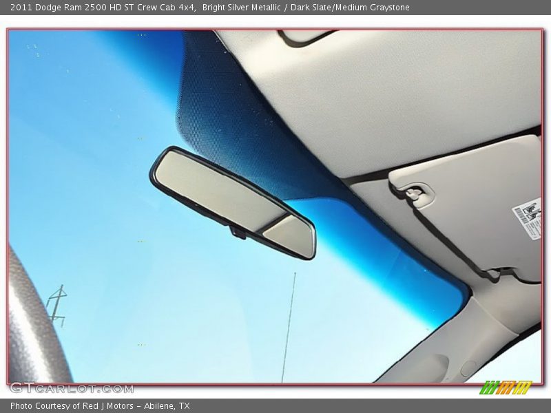 Bright Silver Metallic / Dark Slate/Medium Graystone 2011 Dodge Ram 2500 HD ST Crew Cab 4x4