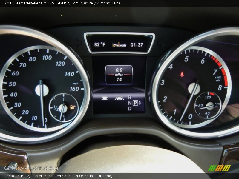 Arctic White / Almond Beige 2013 Mercedes-Benz ML 350 4Matic