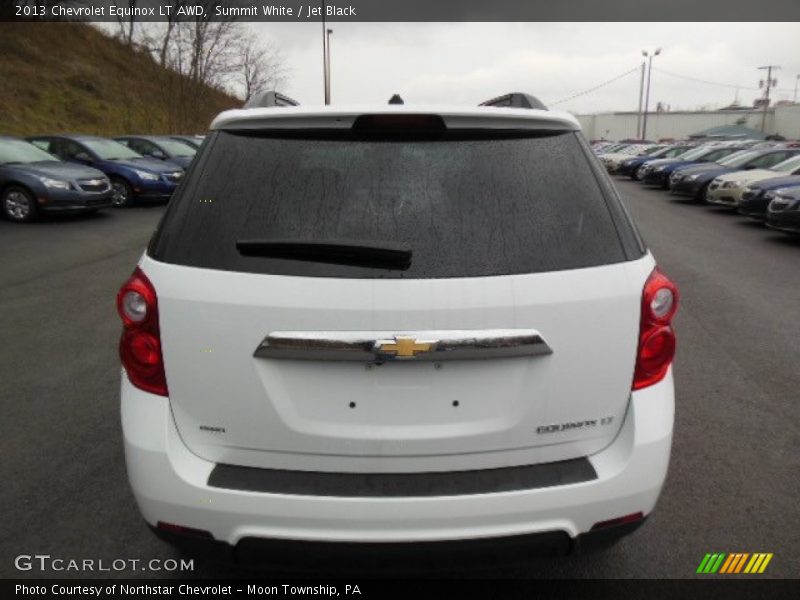Summit White / Jet Black 2013 Chevrolet Equinox LT AWD