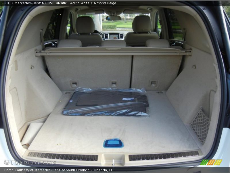 Arctic White / Almond Beige 2013 Mercedes-Benz ML 350 4Matic