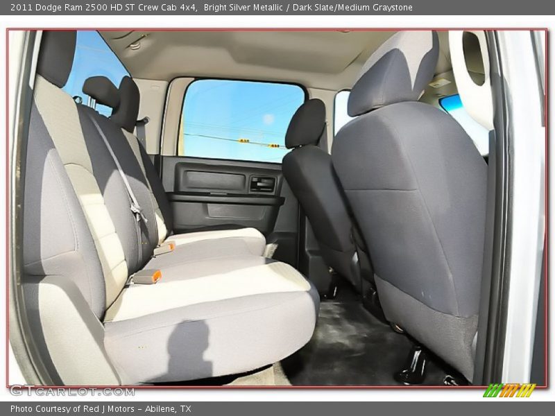 Bright Silver Metallic / Dark Slate/Medium Graystone 2011 Dodge Ram 2500 HD ST Crew Cab 4x4