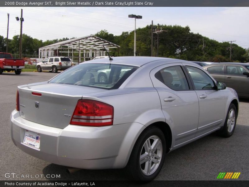 Bright Silver Metallic / Dark Slate Gray/Light Slate Gray 2008 Dodge Avenger SXT
