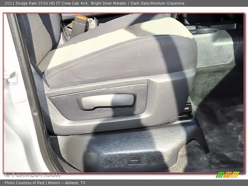 Bright Silver Metallic / Dark Slate/Medium Graystone 2011 Dodge Ram 2500 HD ST Crew Cab 4x4