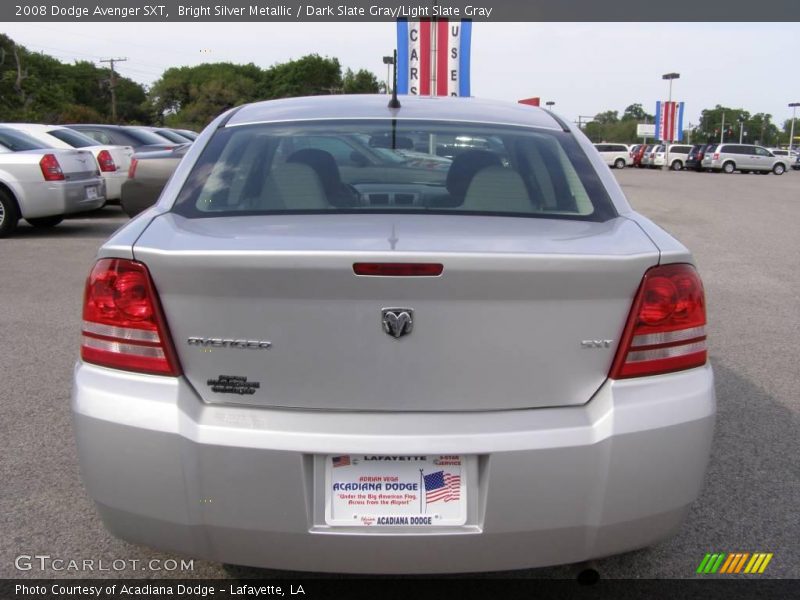 Bright Silver Metallic / Dark Slate Gray/Light Slate Gray 2008 Dodge Avenger SXT