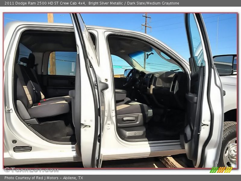 Bright Silver Metallic / Dark Slate/Medium Graystone 2011 Dodge Ram 2500 HD ST Crew Cab 4x4