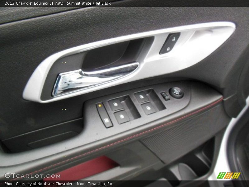 Summit White / Jet Black 2013 Chevrolet Equinox LT AWD