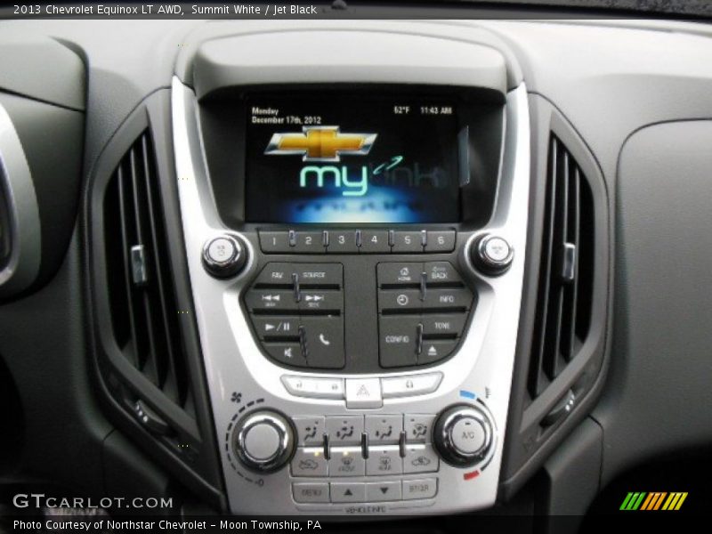 Summit White / Jet Black 2013 Chevrolet Equinox LT AWD