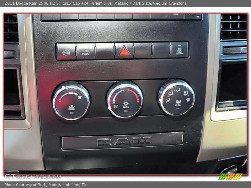 Bright Silver Metallic / Dark Slate/Medium Graystone 2011 Dodge Ram 2500 HD ST Crew Cab 4x4