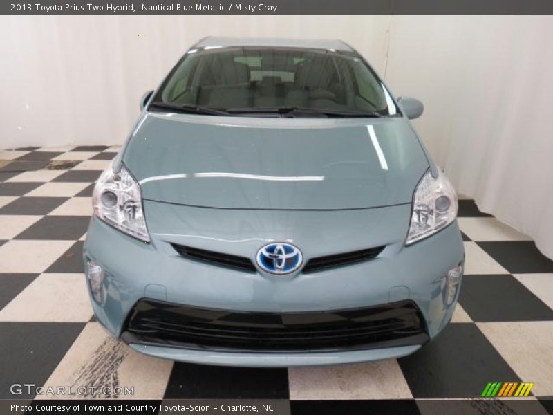 Nautical Blue Metallic / Misty Gray 2013 Toyota Prius Two Hybrid