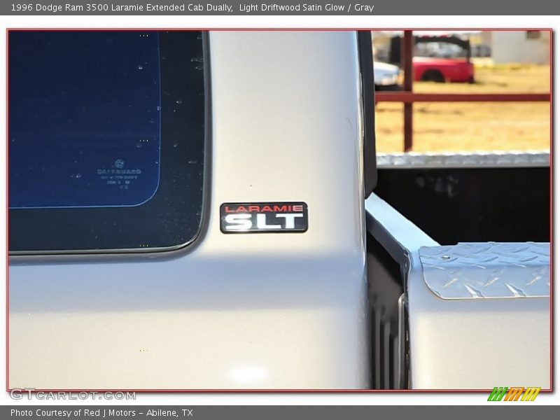 Light Driftwood Satin Glow / Gray 1996 Dodge Ram 3500 Laramie Extended Cab Dually