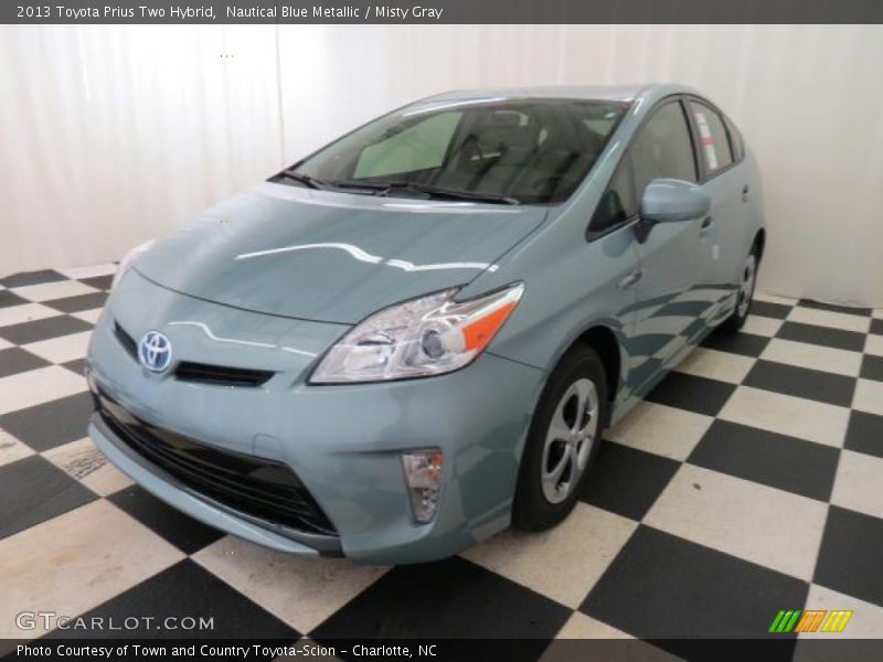 Nautical Blue Metallic / Misty Gray 2013 Toyota Prius Two Hybrid