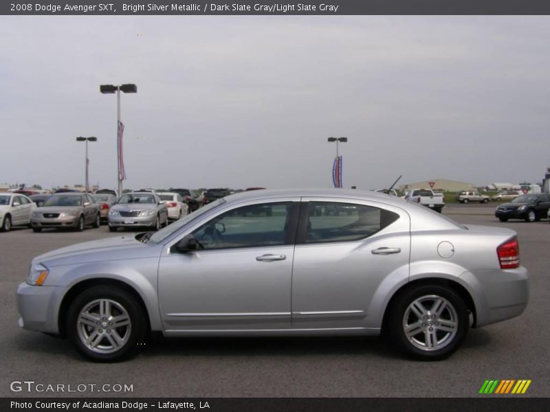 Bright Silver Metallic / Dark Slate Gray/Light Slate Gray 2008 Dodge Avenger SXT