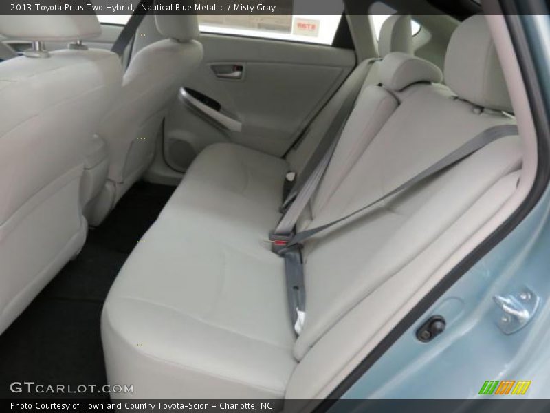 Nautical Blue Metallic / Misty Gray 2013 Toyota Prius Two Hybrid