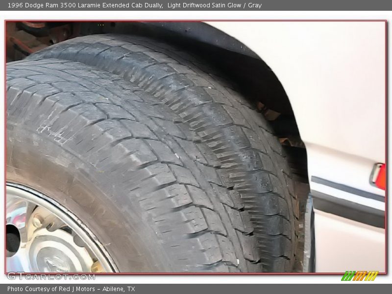 Light Driftwood Satin Glow / Gray 1996 Dodge Ram 3500 Laramie Extended Cab Dually