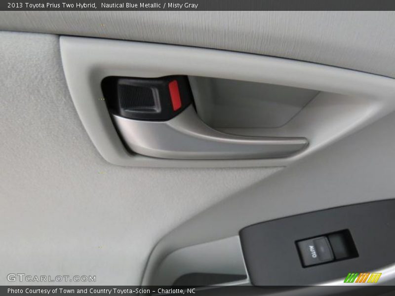 Nautical Blue Metallic / Misty Gray 2013 Toyota Prius Two Hybrid