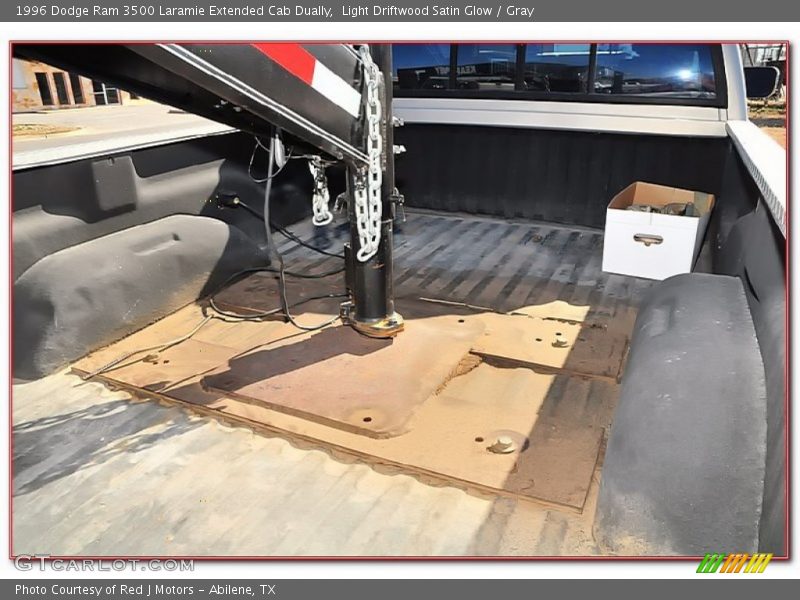 Light Driftwood Satin Glow / Gray 1996 Dodge Ram 3500 Laramie Extended Cab Dually