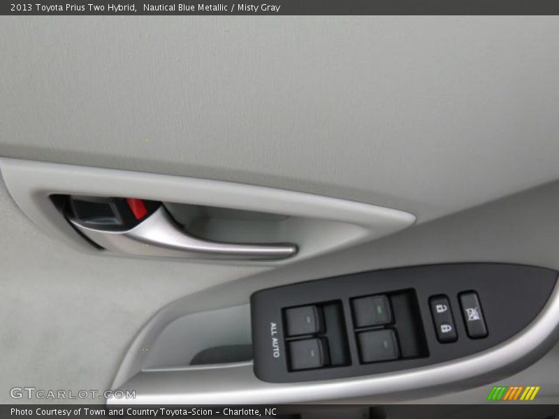 Nautical Blue Metallic / Misty Gray 2013 Toyota Prius Two Hybrid