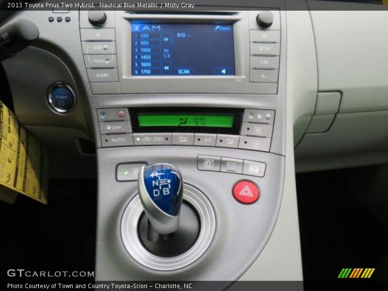 Nautical Blue Metallic / Misty Gray 2013 Toyota Prius Two Hybrid