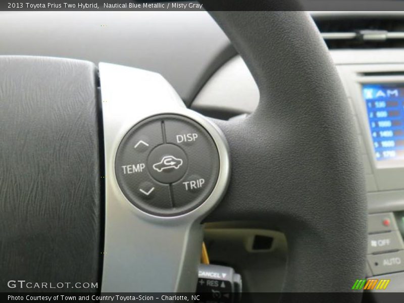 Nautical Blue Metallic / Misty Gray 2013 Toyota Prius Two Hybrid