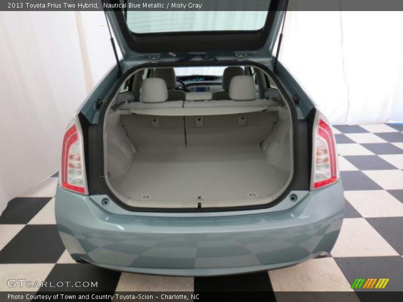 Nautical Blue Metallic / Misty Gray 2013 Toyota Prius Two Hybrid