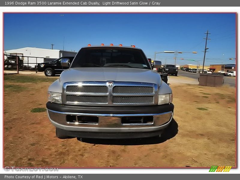 Light Driftwood Satin Glow / Gray 1996 Dodge Ram 3500 Laramie Extended Cab Dually