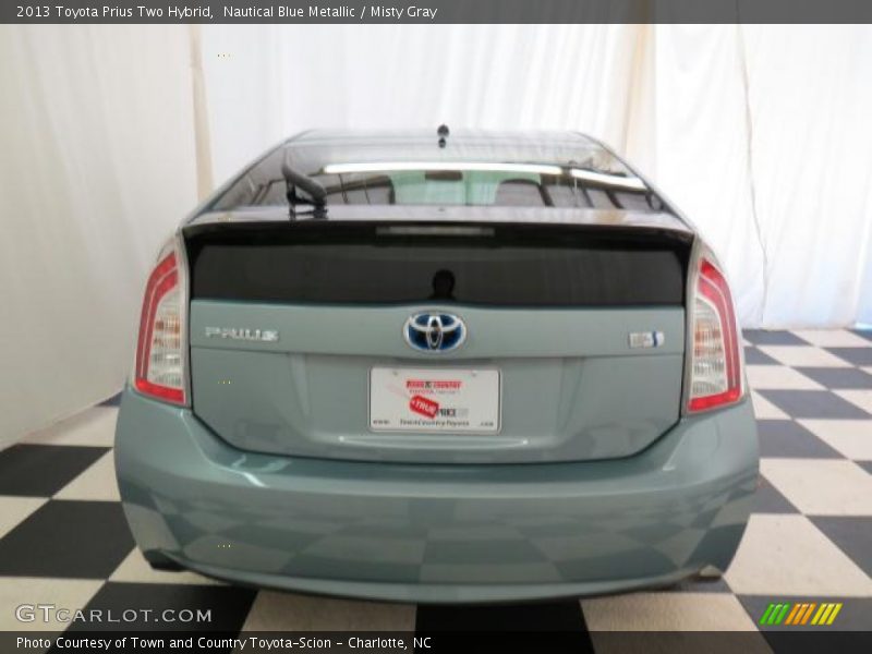 Nautical Blue Metallic / Misty Gray 2013 Toyota Prius Two Hybrid