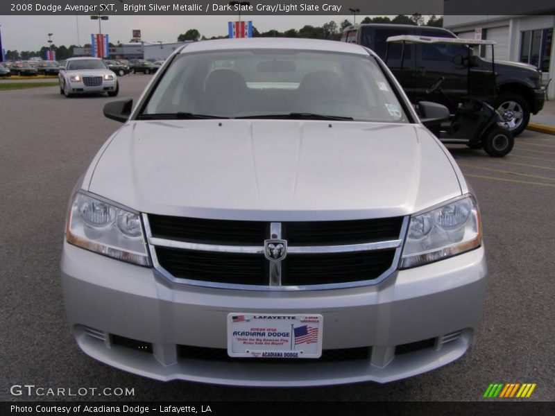 Bright Silver Metallic / Dark Slate Gray/Light Slate Gray 2008 Dodge Avenger SXT