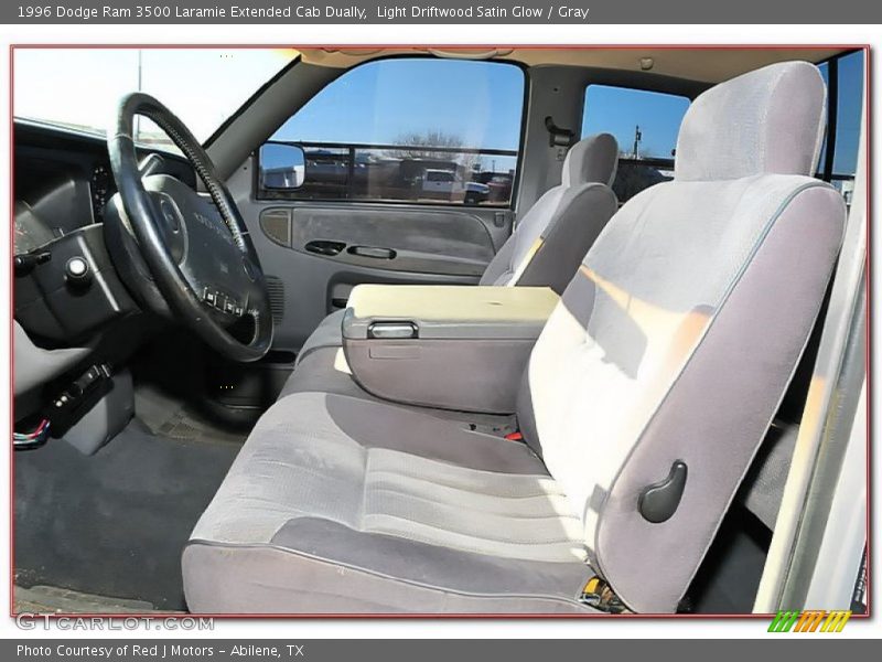 Light Driftwood Satin Glow / Gray 1996 Dodge Ram 3500 Laramie Extended Cab Dually