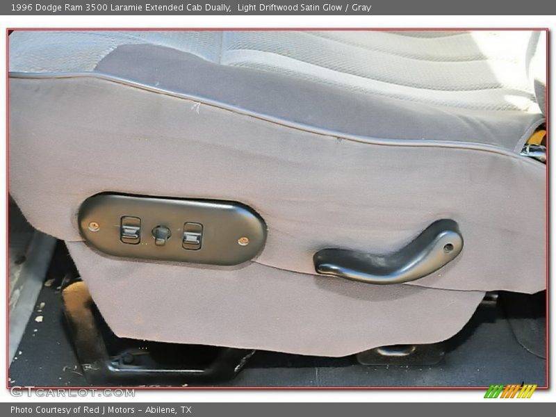 Light Driftwood Satin Glow / Gray 1996 Dodge Ram 3500 Laramie Extended Cab Dually